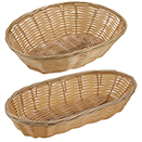 BASKETS, OVAL, POLY WOVEN - 9