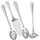 IRONSTONE BUFFETWARE,SERVING PIECES, STAINLESS STEEL - IRONSTONE LONG HANDLE SPOON, 13 1/4