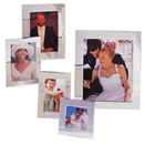 PLAIN SILVERPLATE PICTURE FRAMES - 5