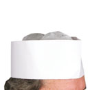 CHEF HATS, WHITE, DISPOSABLE - 9
